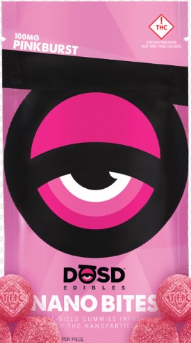 Photograph of product: DOSD 100 mg Pinkburst