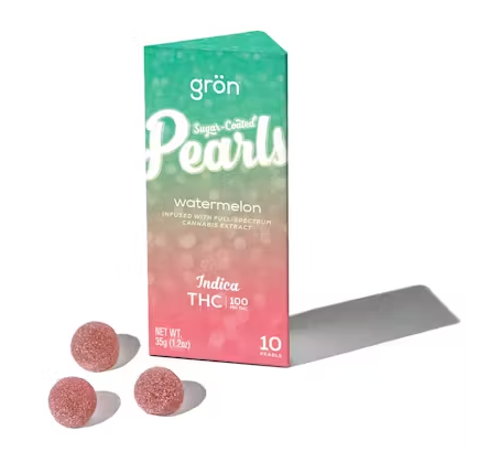 Photograph of product: Watermelom: Pearl Gummy - 10 Pack