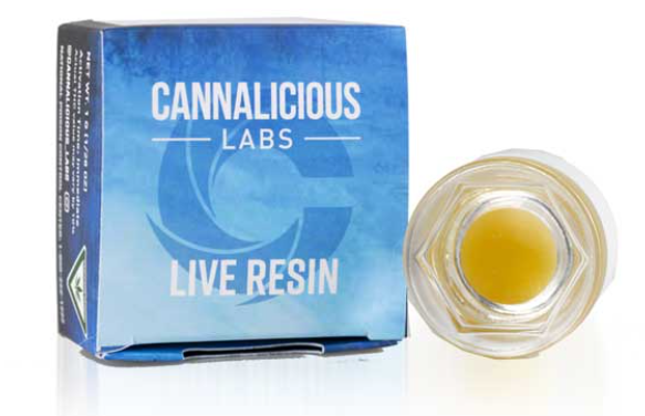 Photograph of product: Cannalicious: Skywalker Live Resin 1G (H)
