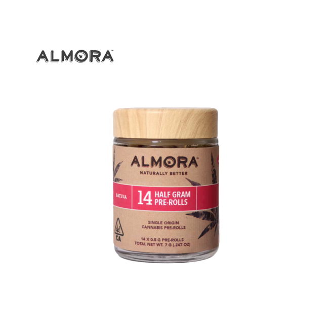 Photograph of product: GREEN APPLE GAS 7G 14 PACK PREROLLS