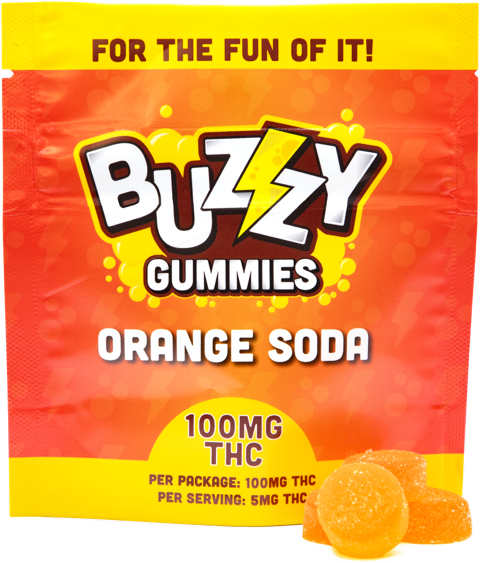 Photograph of product: Orange Soda Gummies | 20pk