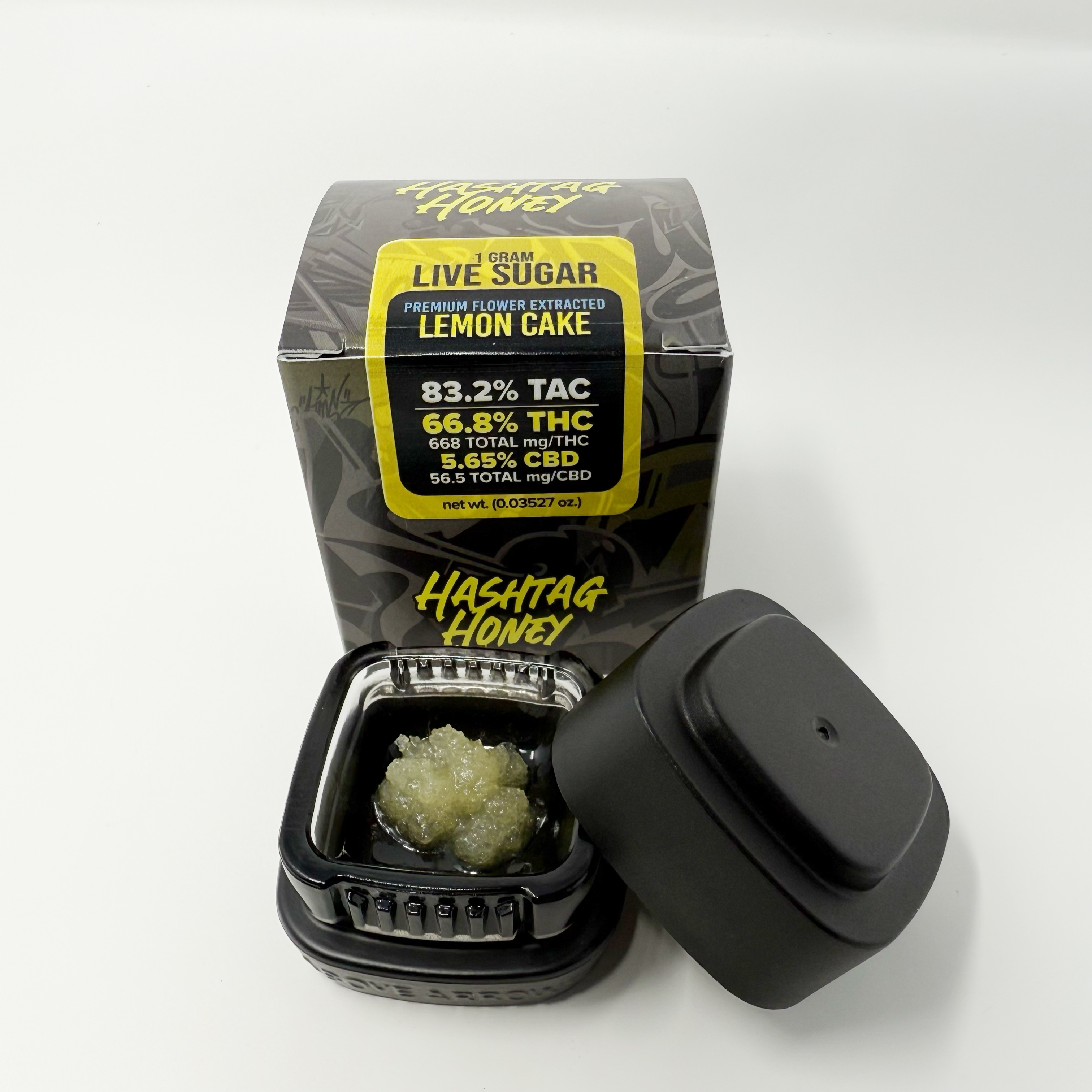 Photograph of product: au chocolattag Honey | Lemon Cake Sugar | 1g
