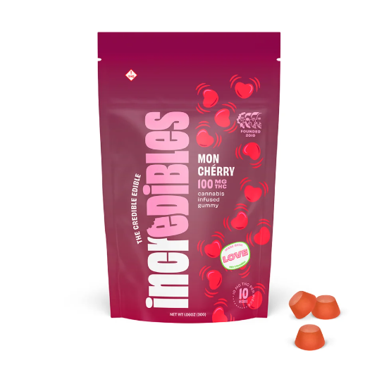 Photograph of product: Mon Cherry | 10pk | 100mg