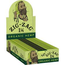 Photograph of product: Accessory | Cones/Papers/Wraps | - LB | Zig-Zag Organic Papers | 1 1/4"