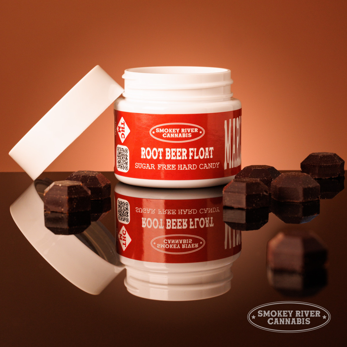 Photograph of product: Root Beer Sugar Free Hard Candy (100mg)
