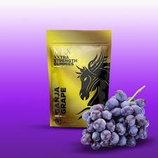 Photograph of product: MKX - Ganja Grape - 200mg Gummies (10x20mg)