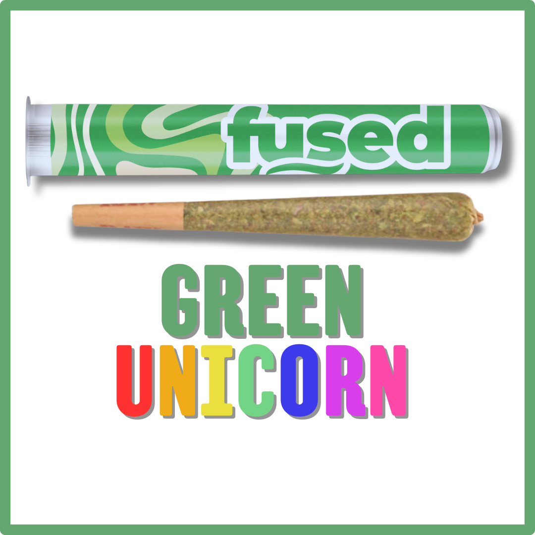 Photograph of product: Infused Preroll | Green Unicorn | 1.25g