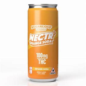 Photograph of product: Nectr Soda Orange