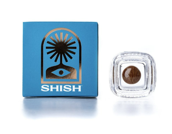 Photograph of product: Larry OG au chocolat Temple Ball SHISH Emerald Sun