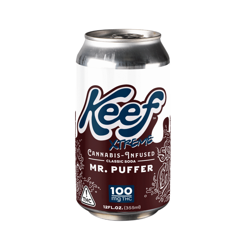 Photograph of product: Keef Xtreme Drink Mr. Puffer 100mg TH-oui