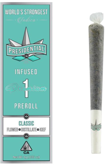 Photograph of product: 1G - INFUSED PREROLL - CLASSIC