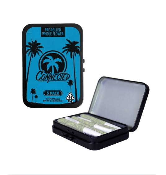 Photograph of product: Nightshade 5pk Prerolls 2.5g - 