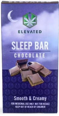 Photograph of product: Elevated - Chocolate - (I) - Sleep Milk - 100mg