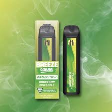 Photograph of product: Breeze PRO - Honeydew Pineapple - Disposable