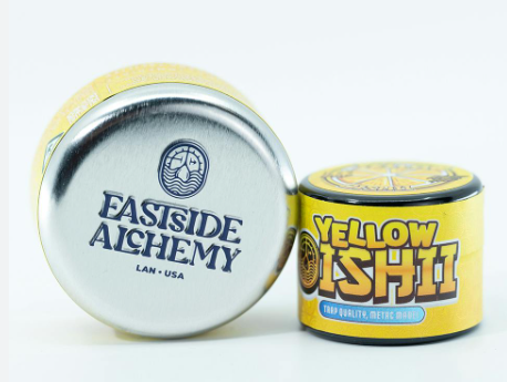 Photograph of product: Eastside Alchemy - Yellow Oishii - 1g Live au chocolat Rosin