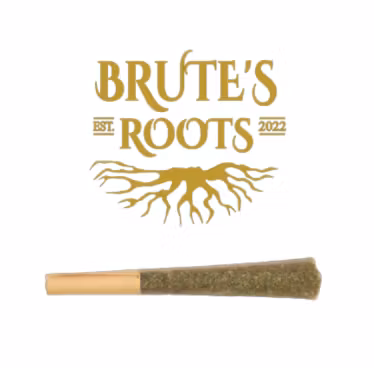 Photograph of product: Brute's Roots Pre-Roll 1g- Brute's Blend (Oui'd)