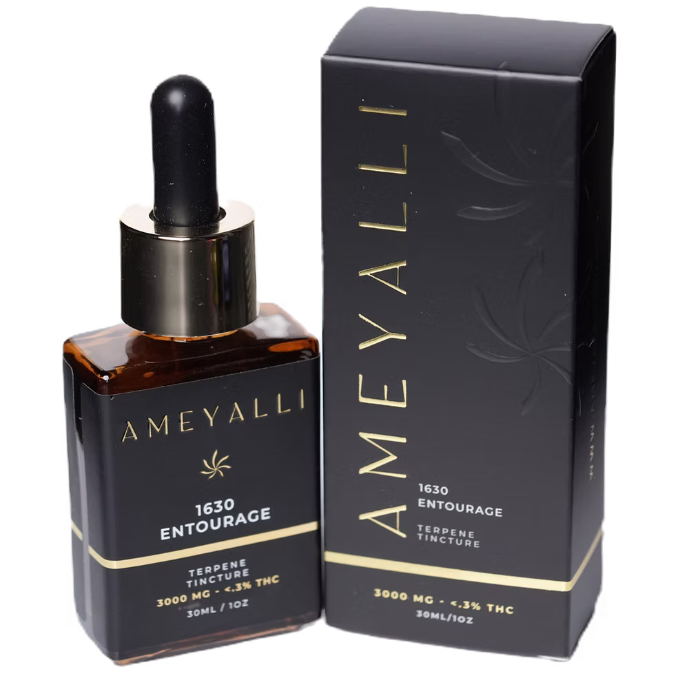 Photograph of product: Ameyalli 1630 Entourage Terpene Tincture