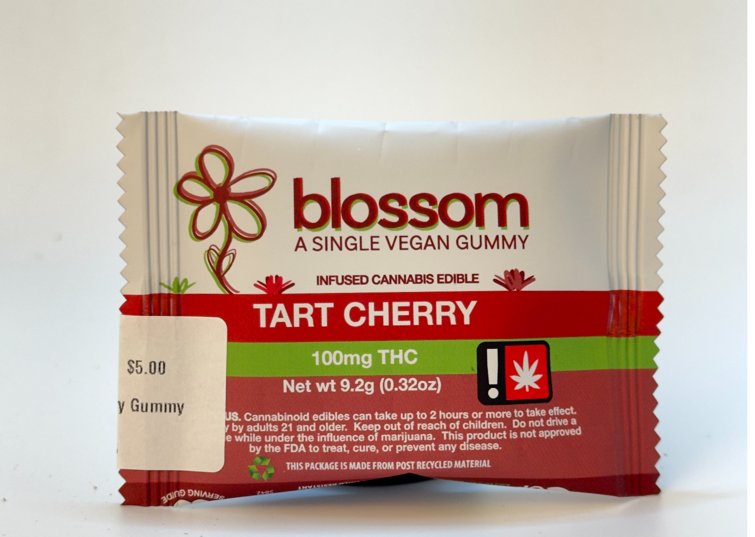 Photograph of product: Blossom - 100mg Cherry Gummy