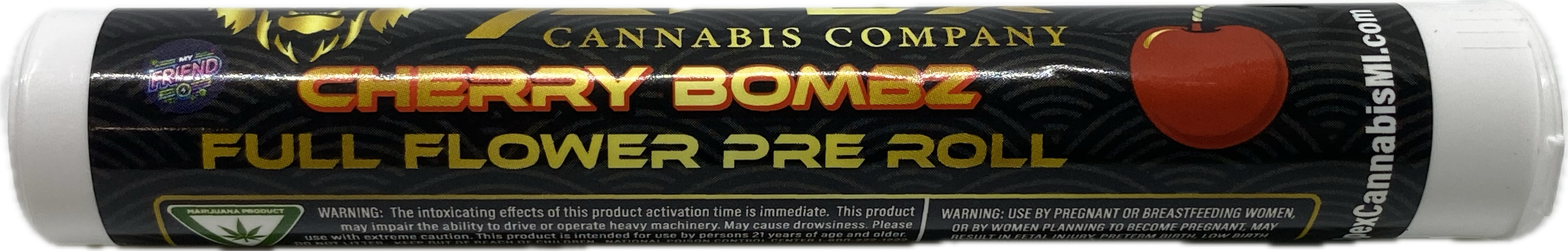 Photograph of product: Apex - Cherry Bombz - 1g Preroll