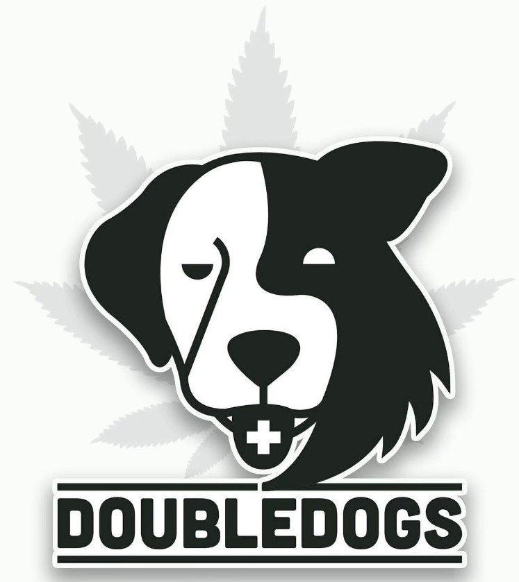 Photograph of product: Small Double Dogs Sticker