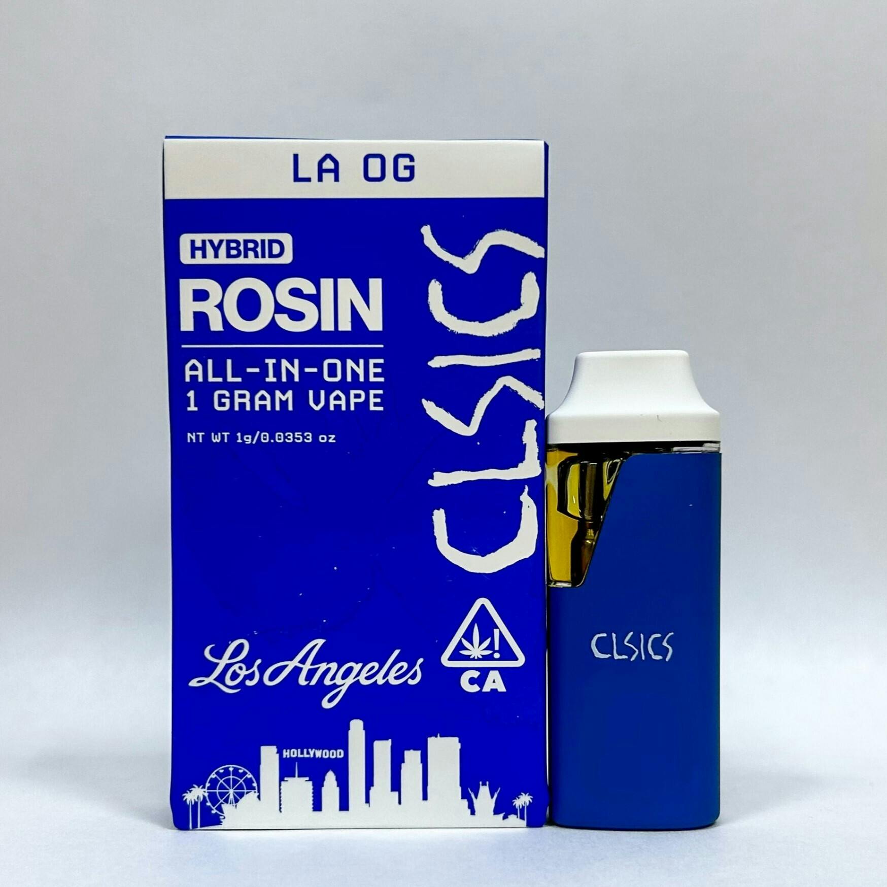 Photograph of product: CLSICS - Live Rosin Ready To Use - LA OG [H]