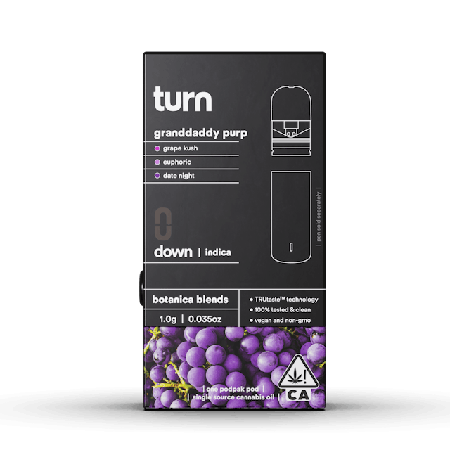 Photograph of product: Grandaddy Purple 1g Pod - 