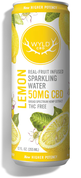 Photograph of product: Wyld CBD | Beverage 12oz | Lemon