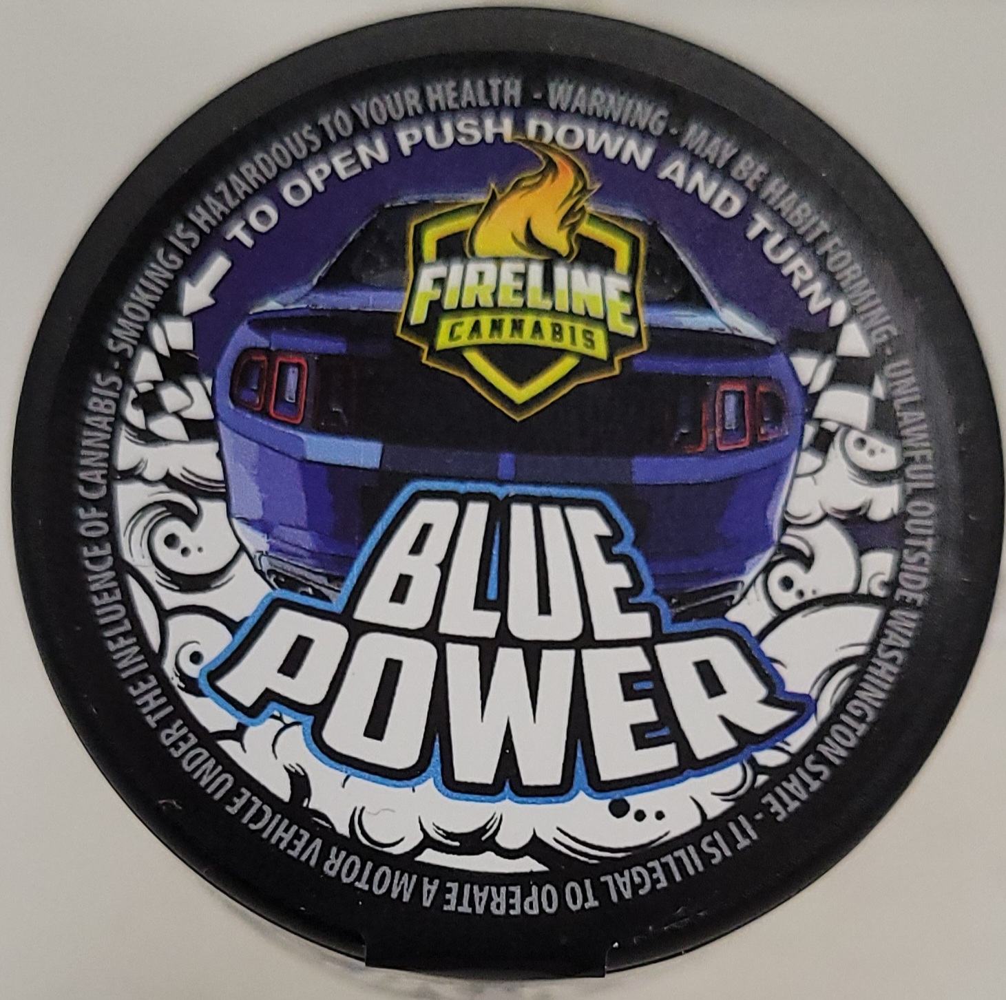 Photograph of product: Blue Power *Terp Diamonds* | 1g