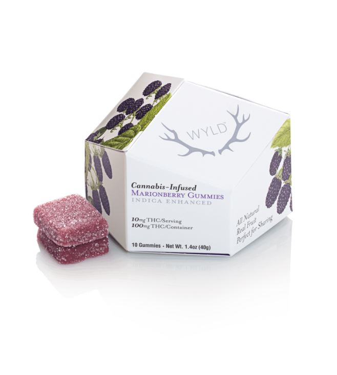 Photograph of product: Wyld | Marionberry Gummies | 100mg