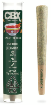 Photograph of product: Sweet N Sour [H] Pre-Roll | CBX