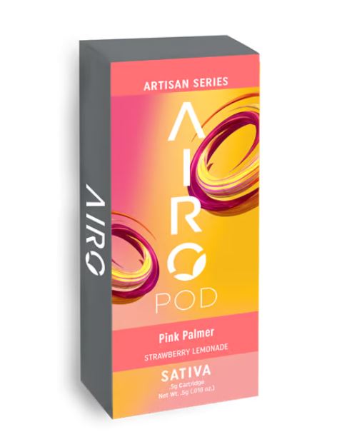 Photograph of product: Pink Palmer Flavored Distillate Cartridge | 1g
