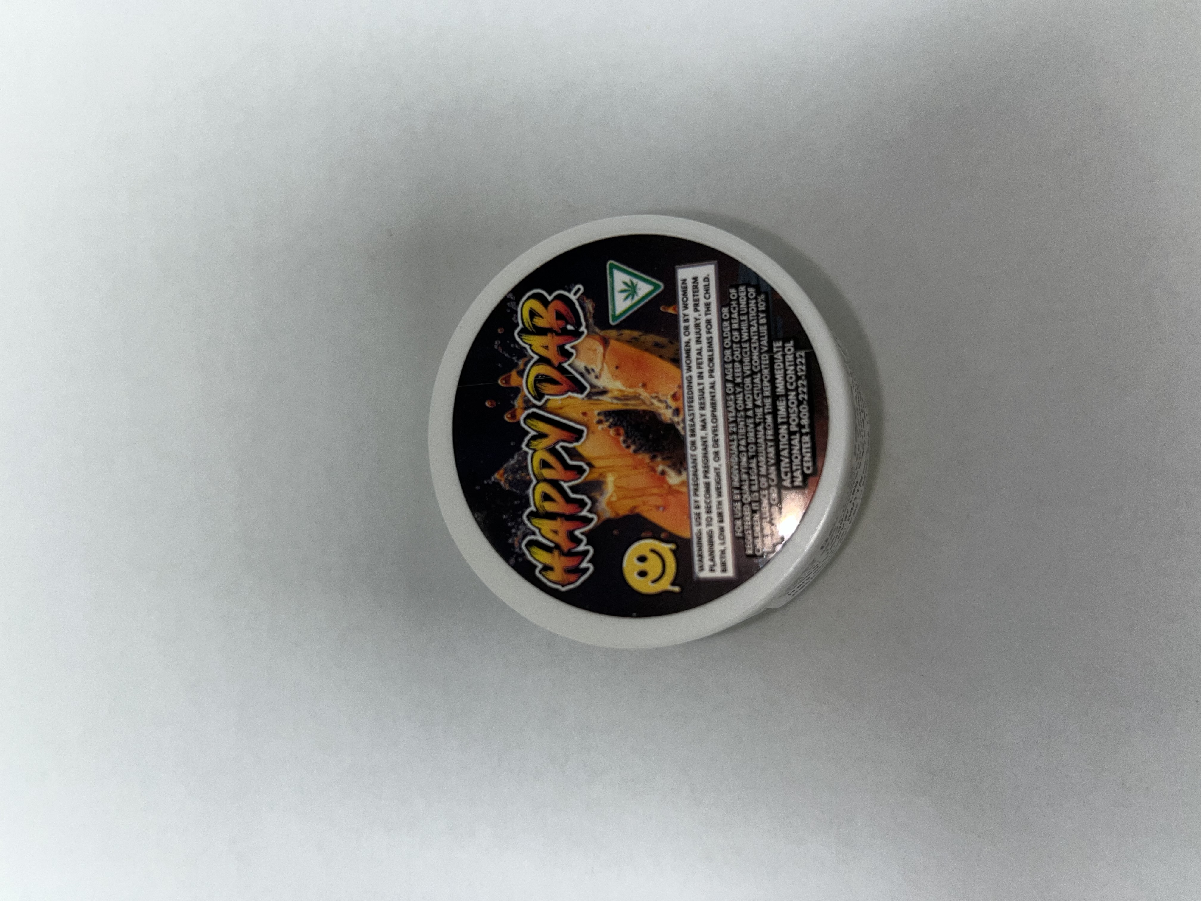 Photograph of product: Happy Dab Live Resin | Papaya Punch - Oui'd