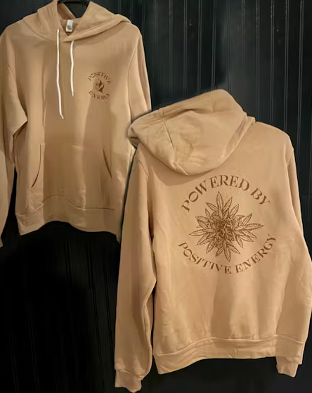 Photograph of product: Powered by Positive Pullover - Sand Dune - [XL]