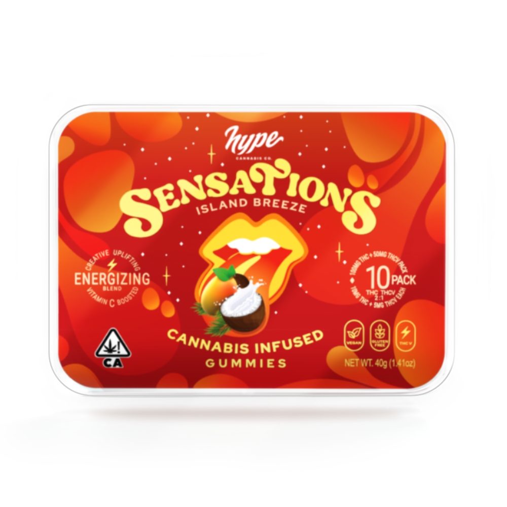 Photograph of Product: ISLAND BREEZE SENSATIONS GUMMIES (2:1 THC:THCV)
