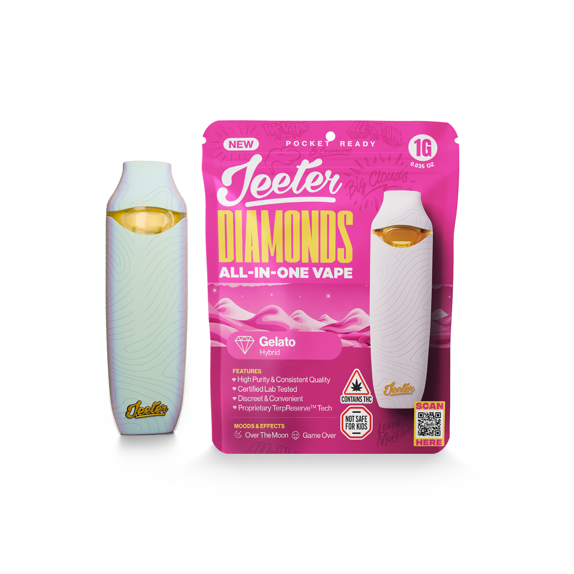 Photograph of product: Gelato Liquid Diamonds AIO 1g