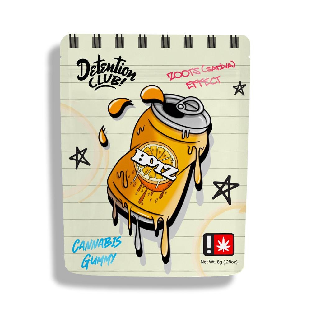 Photograph of product: (SOUR BOTZ) Orange Soda - 100mg TH-oui
