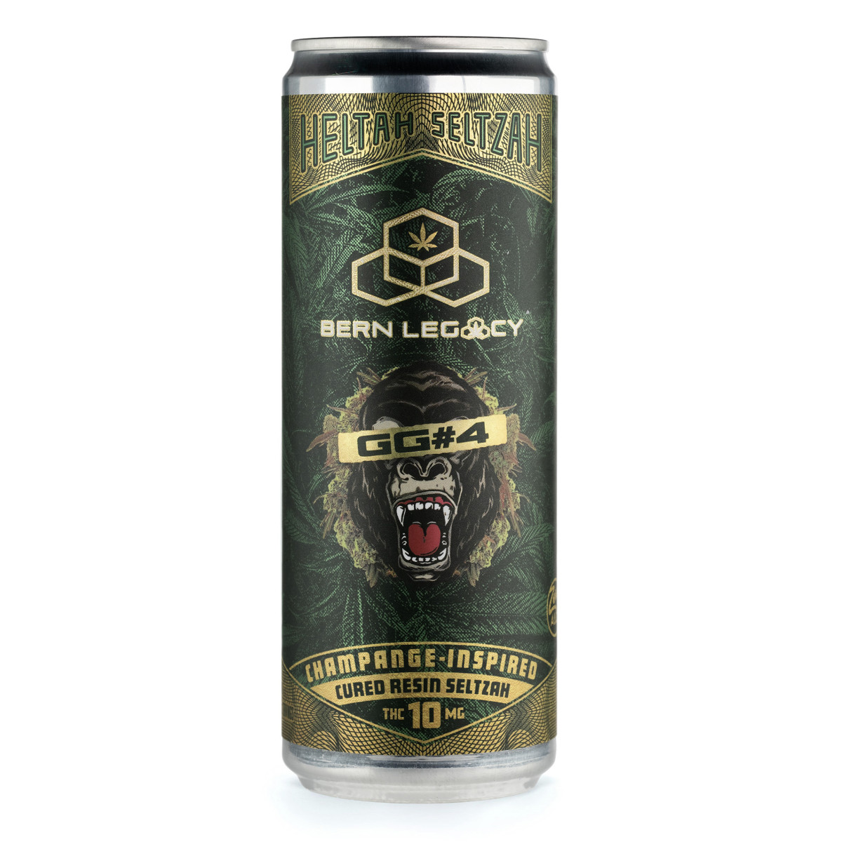 Photograph of product: Bern Legacy GG#4 Champagne Flavored Seltzer