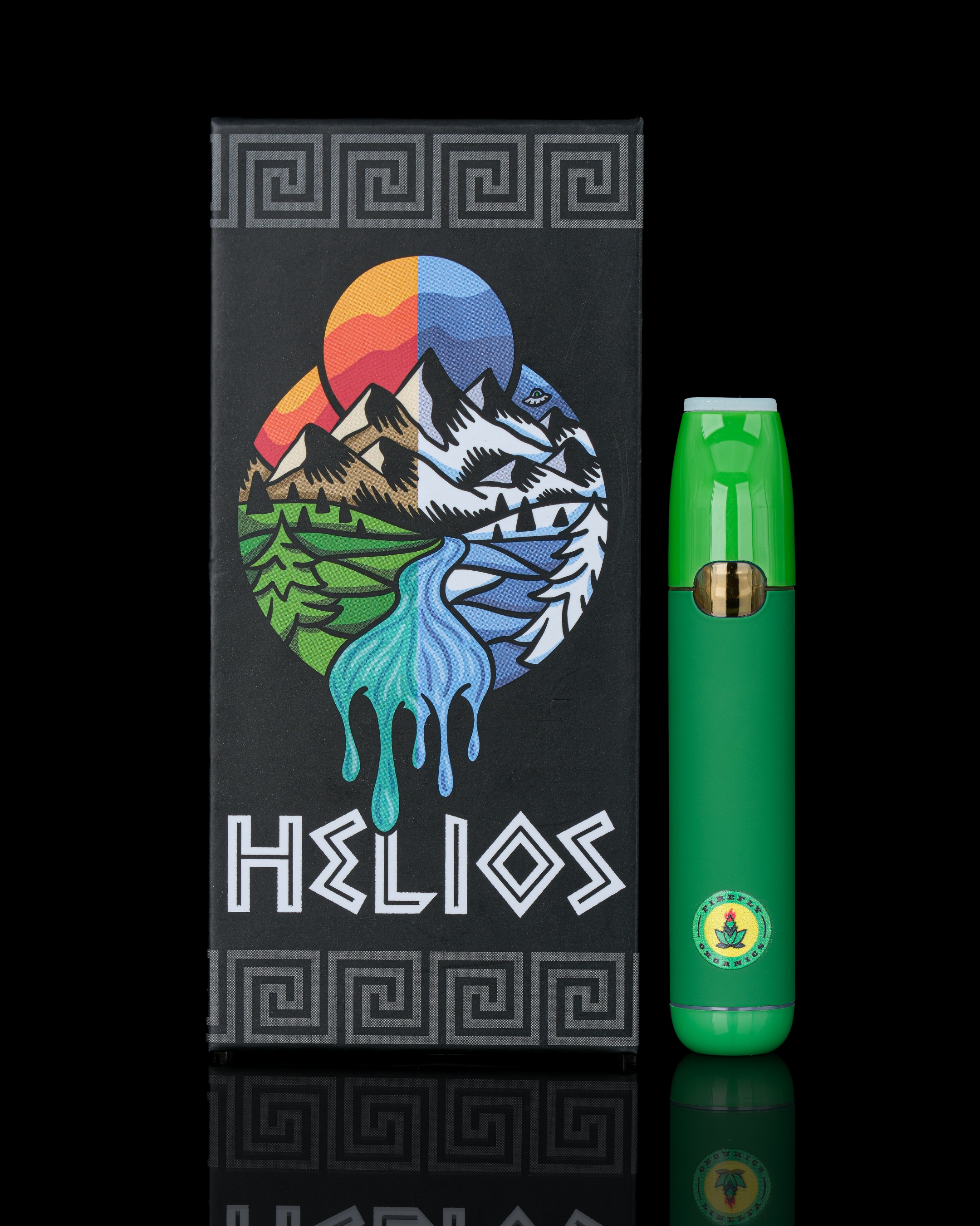 Photograph of product: Firefly Organics x Helios - Wedding Pie - Live Rosin Disposable - .7g