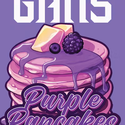 Photograph of product: GANS | PURPLE PANCAKE DISPOSABLE VAPE