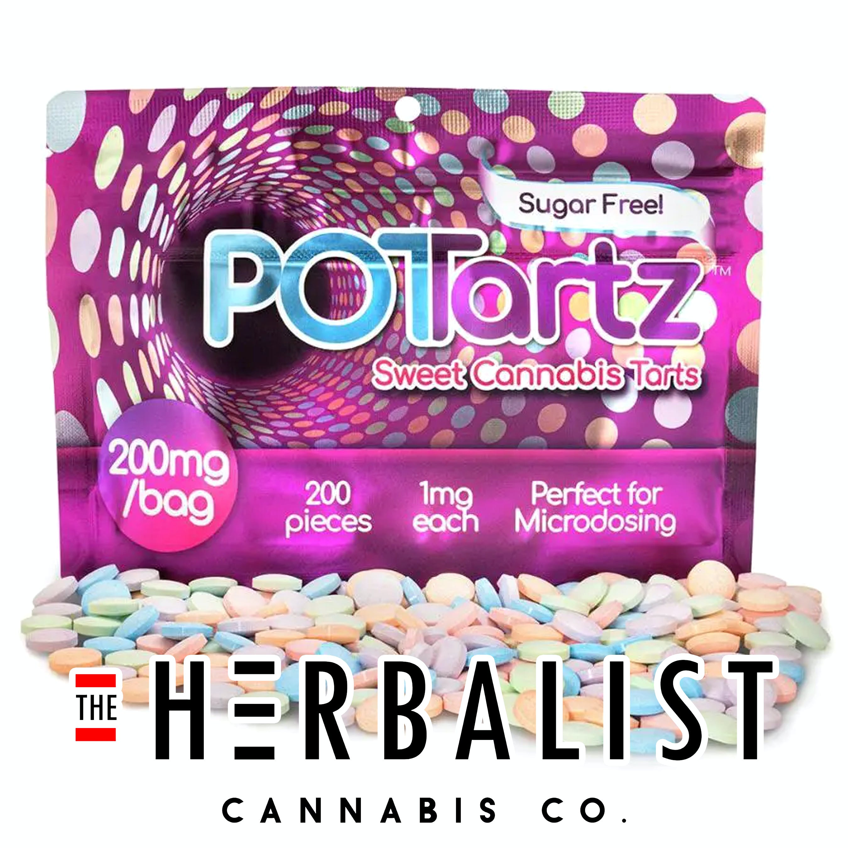 Photograph of product: PoTartz 200mg Sweet Tarts