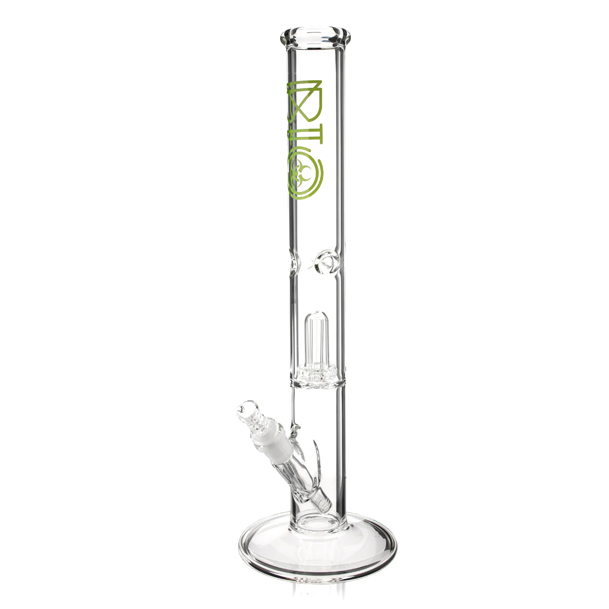 Photograph of product: BIO Glass Showerhead Percolator Straight Water Pipe 18" - 14mm - Various Colors