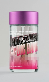 Photograph of product: Jetpacks | Big Bang 5pk | Pink Pixie | Oui'd | 5pk