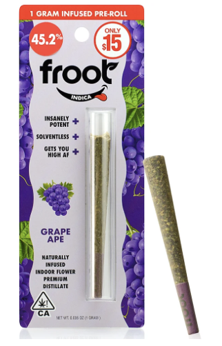 Photograph of product: Grape Ape Infused