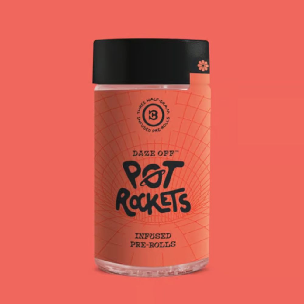 Photograph of product: Daze Off | Spirit Bond Pot Rockets 3pk | 1.5g
