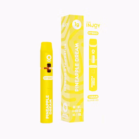 Photograph of product: Cure Injoy Distillate AIO | Pineapple Dream