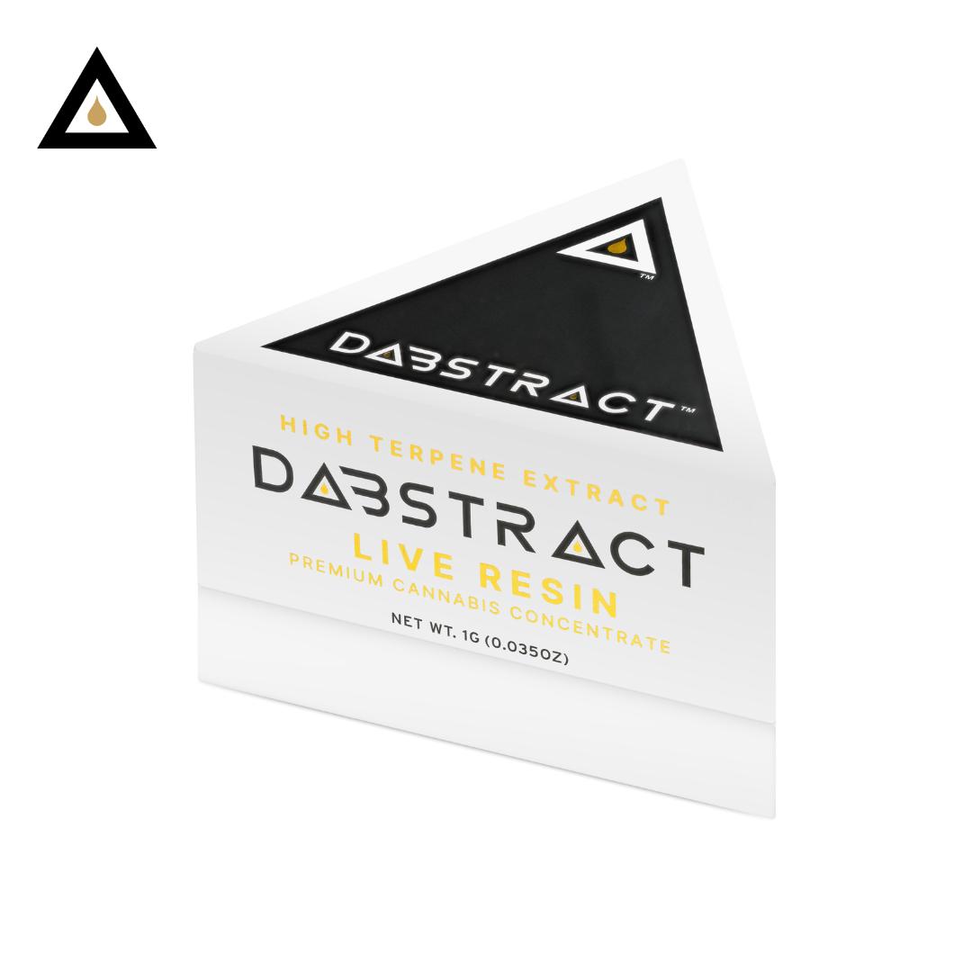Photograph of product: Dabstract Lake Shore Lights 1g Live Resin Sugar