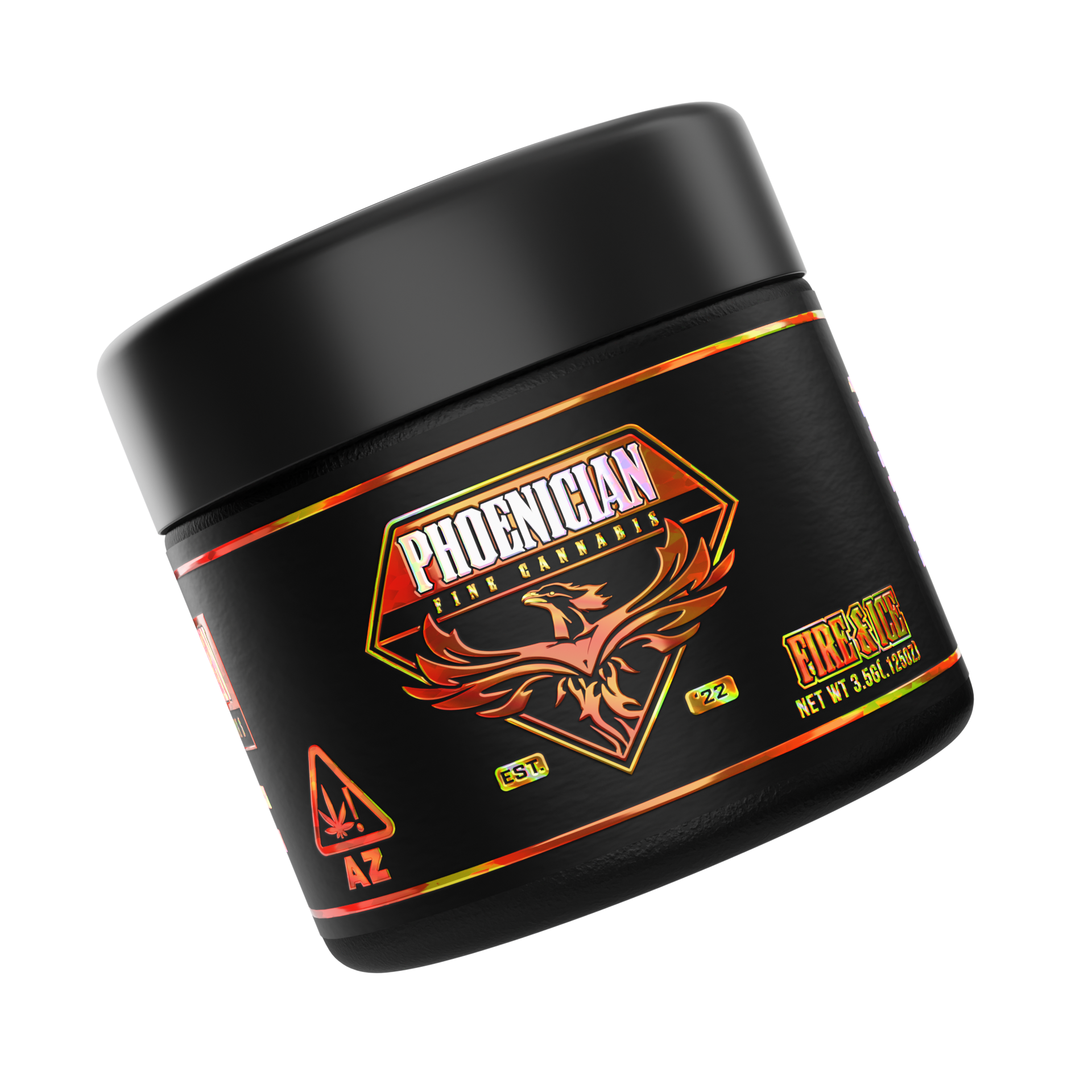 Photograph of product: Phoenician - Premium Flower - Fire & Ice (H) (3.5g)
