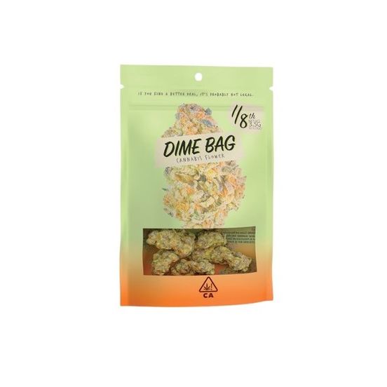 Photograph of product: Dime Bag Flower Midnight Ice 3.5g - 