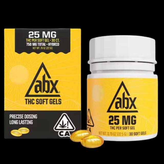 Photograph of product: 25mg 30ct Soft Gels - 