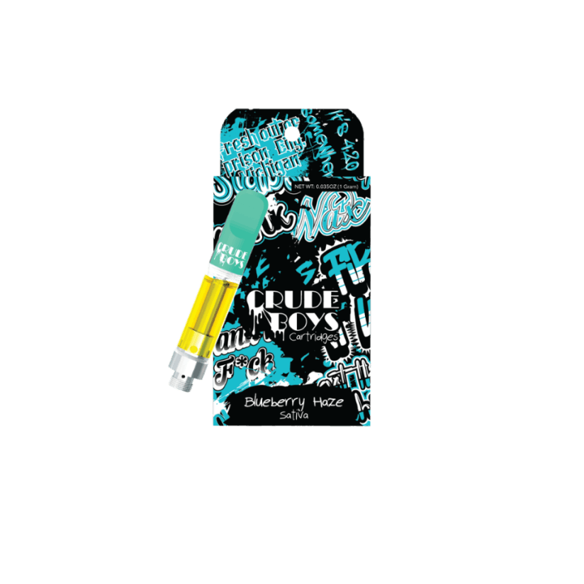 Photograph of product: Blueberry Haze 1g Vape Cartridge